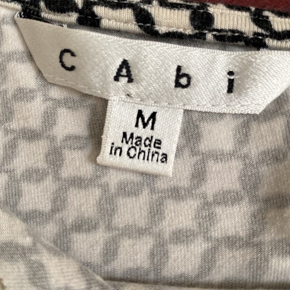 Cabi Graphic Print Monroe Jersey Sheath Dress - Picture 3 of 3